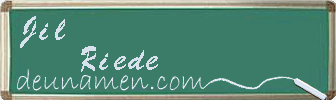 Jil Riede Visitenkarte
